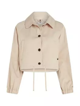 Межсезонная куртка TOMMY HILFIGER, бежевый
