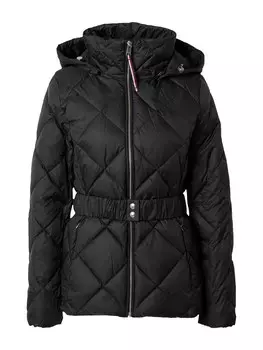 Межсезонная куртка TOMMY HILFIGER, черный