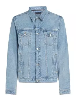 Межсезонная куртка TOMMY HILFIGER, синий деним