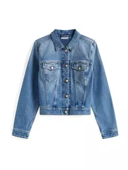 Межсезонная куртка TOMMY HILFIGER UMA, синий деним