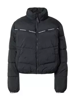 Межсезонная куртка Tommy Jeans, черный