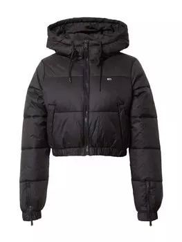 Межсезонная куртка Tommy Jeans, черный