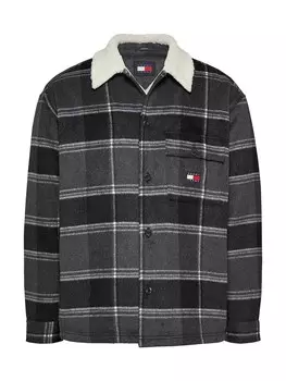 Межсезонная куртка Tommy Jeans, цвет Grey/Black