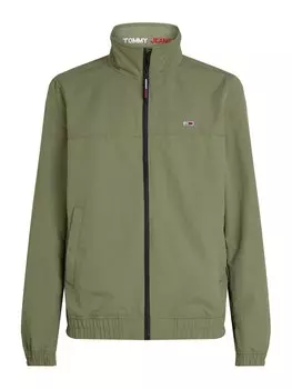 Межсезонная куртка Tommy Jeans ESSENTIAL, оливковый