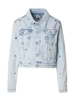 Межсезонная куртка Tommy Jeans IZZIE, королевский синий