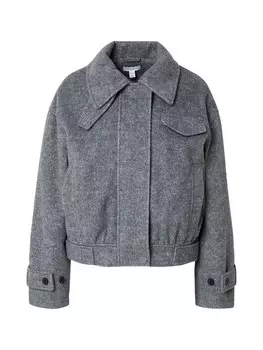 Межсезонная куртка TOPSHOP, пятнистый серый
