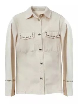 Межсезонная куртка Touche Prive, экрю