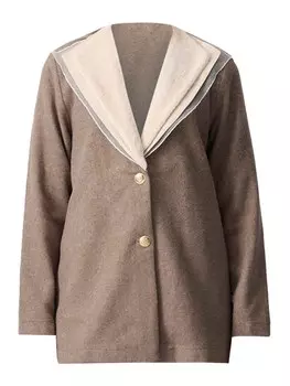 Межсезонная куртка Touche Prive, коричневый