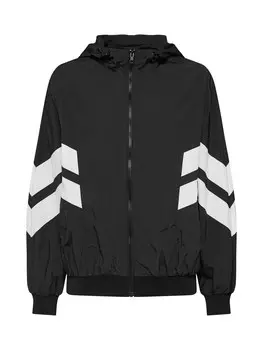 Межсезонная куртка Urban Classics Crinkle Batwing, черный