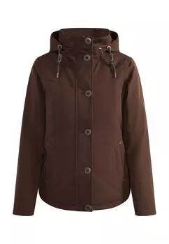 Межсезонная куртка usha BLUE LABEL, темно-коричневый