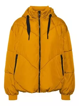 Межсезонная куртка VERO MODA Beverly, желтое золото
