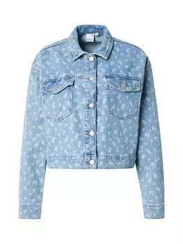 Межсезонная куртка VERO MODA, цвет Blue denim/Light blue