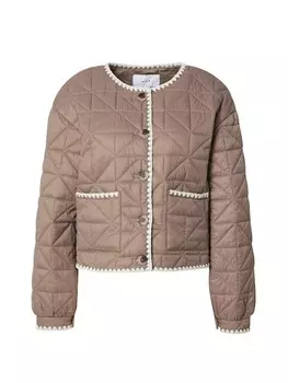 Межсезонная куртка VILA, серо-коричневый