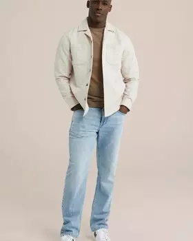 Межсезонная куртка WE Fashion, бежевый