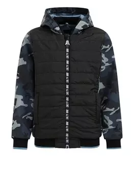 Межсезонная куртка We Fashion, черный