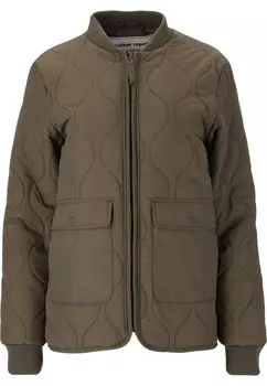 Межсезонная куртка Weather Report Eilish, оливковый