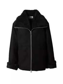 Межсезонная куртка WEEKDAY Noah, черный