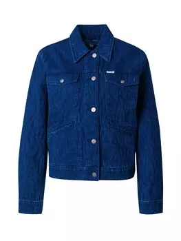 Межсезонная куртка WRANGLER HERITAGE, синий деним