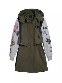 Межсезонная парка Desigual, хаки