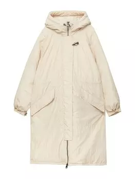Межсезонная парка Pull&Bear, экрю