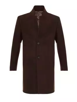 Межсезонное пальто Antioch, темно коричневый