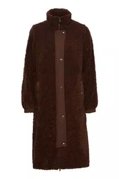 Межсезонное пальто B.Young Canto, темно коричневый