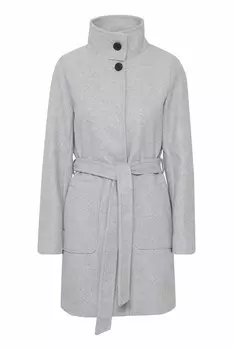 Межсезонное пальто B.Young, светло-серый