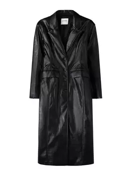 Межсезонное пальто Bershka, черный