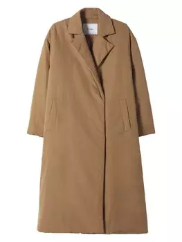 Межсезонное пальто Bershka, коричневый