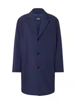Межсезонное пальто BOSS Black Ceiro, морской синий