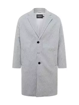 Межсезонное пальто BURTON MENSWEAR LONDON, серый