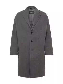 Межсезонное пальто BURTON MENSWEAR LONDON, темно-серый