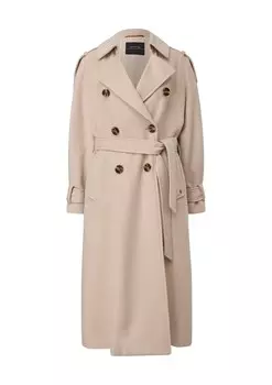 Межсезонное пальто COMMA, бежевый