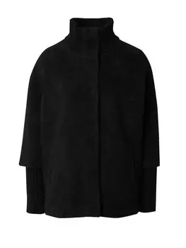 Межсезонное пальто COMMA, черный