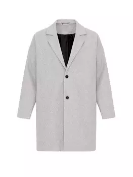 Межсезонное пальто Dandalo Thaua, пятнистый серый