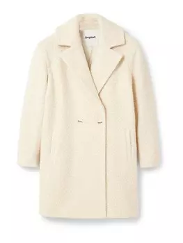 Межсезонное пальто Desigual, бежевый