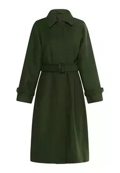 Межсезонное пальто DreiMaster Klassik Between-Seasons Coat, темно-зеленый