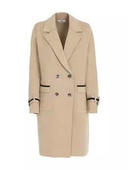 Межсезонное пальто Influencer, бежевый