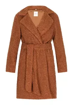 Межсезонное пальто IZIA, коричневый