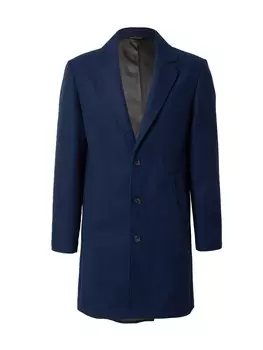 Межсезонное пальто JACK & JONES Between-Seasons Coat JJEHarrison, темно-синий