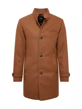 Межсезонное пальто JACK & JONES MELTON, пятнистый коричневый