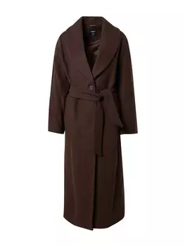 Межсезонное пальто Lindex HAILEY, темно коричневый