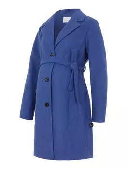 Межсезонное пальто MAMALICIOUS Lulu, синий