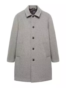 Межсезонное пальто MANGO MAN Ennio, серый