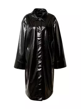 Межсезонное пальто Monki Between-Seasons Coat, черный