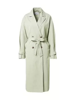 Межсезонное пальто NA-KD Lisa & Lena, пастельно-зеленый