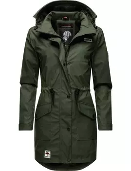 Межсезонное пальто NAVAHOO Deike, оливковый