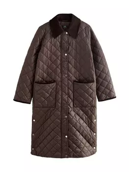 Межсезонное пальто Next, цвет Chocolate/Dark brown