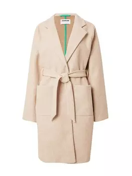 Межсезонное пальто Noisy may Between-Seasons Coat NMCASEY, бежевый