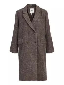 Межсезонное пальто Object BLAZA, темно коричневый